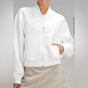 Lululemon Textured bomber jacket